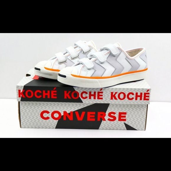 Converse Koche Jack Purcell Hook Low Strap Wedge - Picture 2 of 8